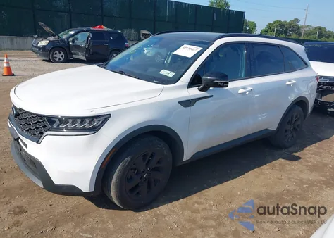 2021 Kia Sorento S z USA, uszkodzony, nr VIN 5XYRLDLC7MG006230